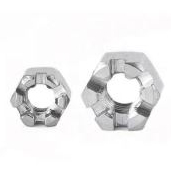 Best Quoted Price Stainless Steel Slotted Hex Nut with High Hardness