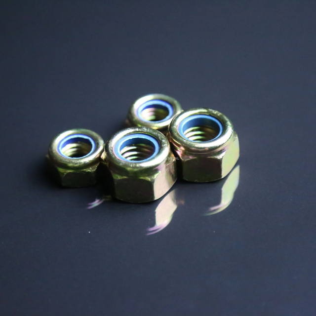 Color Plated Zinc Nylon Lock Nut