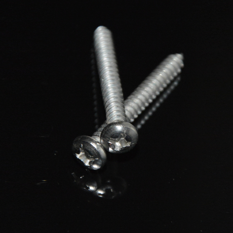 Stainless steel self tapping screws pan head